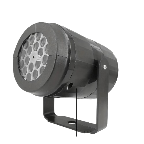 NNETM 360° Rotating LED Snowflake Projector Night Light
