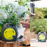 NNETM Garden Hose Reel Trolley with Hose