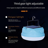 NNETM Adjustable LED Solar Bulb with Built-in Battery (3-Gear)
