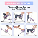 NNETM Adjustable Abdominal Workout Machine Full Body Trainer