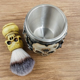 2PCS Men's Shaving Bowl and Facial Grooming Brush Set