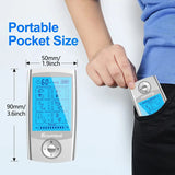 NNETM Silvery Muscle Stimulator with 16 Modes