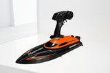 NNETM High-Speed RC Speedboat 25KM/H with Flip Reset & Lights