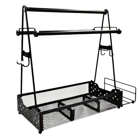 NNETM Grill Caddy with Hooks & Towel Holders