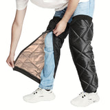NNETM Winter Windproof Leg Shields Knee Pads Set