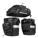 NNEOBA 65L Waterproof Bike Pannier Bag – 3-in-1