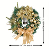 NNETM Braided Bliss: A Festive Christmas Wreath