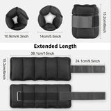 NNETM Ankle Adjustable Wrist Weights Set (10lbs)