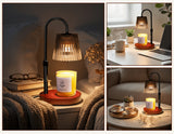 Candle Warmer Lamp with Timer & Dimmable Light