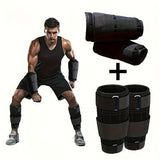 4PCS Adjustable Ankle and Wrist Weight Straps