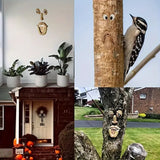 NNETM 3Pcs Tree Faces - Tree Hugger Statues