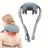 NNETM Electric Neck Massager, Portable Smart Cervical Massage-Grey