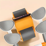 NNETM Rapid Rebound Abdominal Exercise Wheel - Dual-Wheel Design