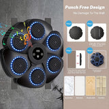 NNETM Musical Wall Boxing Target Training Machine