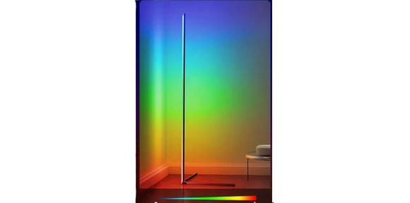 NNETM RGB Remote Control Wall Corner Ambient Light - 1.5m Height