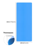 NNETM Anti-Skid EVA Yoga Mat for Fitness & Pilates (4mm)