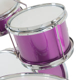 NNEDPE Childrens 4pc Drum Kit - Purple