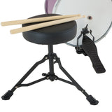 NNEDPE Childrens 4pc Drum Kit - Purple