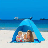 NNETM Portable Waterproof Beach Tent with Sunshade