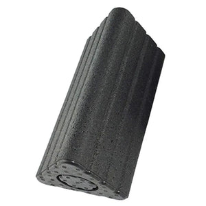 NNETM 2-in-1 Yoga Blocks & Muscle Roller Stick (Black)