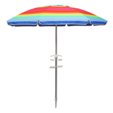 Mountview 2M Outdoor Beach Umbrellas Sand Colorful-1937319806403481608
