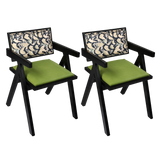 Levede 2X Dining Chair Retro Backrest Chair-1937319810702643208