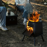 NNETM Portable Folding Camping Stove – Compact Outdoor Cooking Stove for BBQ, Boiling & Travel