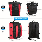 NNETM 3-in-1 Bicycle Rear Seat Storage Bag