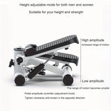 NNETM Mini Exercise Stepper with Resistance Band and Calories Counter