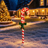 Solar Candy Light Christmas Yard Decoration