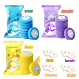 NNETM Disposable Toilet Brush Set Wall Mount (10pcs)