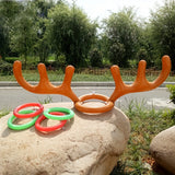 Inflatable Antler Ring Toss Game 2-Set PVC Party Game