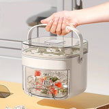 NNETM 48-Grid Ice Cube Tray with Lid