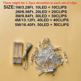 NNETM Photo Clips String Lights - Battery Operated String Lights with Clips(5M/16.40Ft)