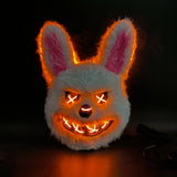 NNETM Bloody Rabbit LED Glowing Face Mask