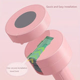 NNETM Adjustable Weighted Dumbbells Set (2-5kg/4.41-11.02lbs) - Pink
