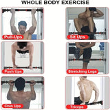 NNETM Adjustable Doorway Pull Up Bar - Home & Gym Fitness Essential
