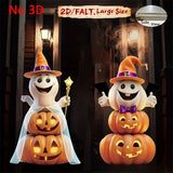 NNETM Halloween Garden Decorations Plastic Lawn Decor (2pcs)