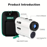 NNETM 1000 Yards Golf Rangefinder with Slope & Pin Lock