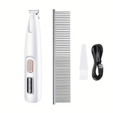 NNETM Pet Grooming Clippers with LED Light Support