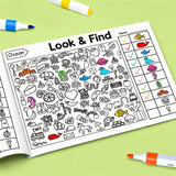 Interactive Find and Color Hidden Objects & Visual Search Game for kids
