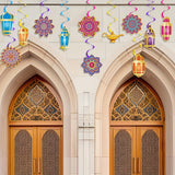 NNETM 12pcs Ramadan Eid Mubarak Party Decorations Set