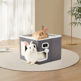 NNETM Multi-Level Hideaway Bed for Small Pets