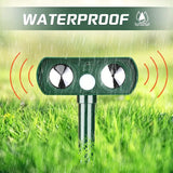 NNETM Emerald Solar Ultrasonic Animal Repellent