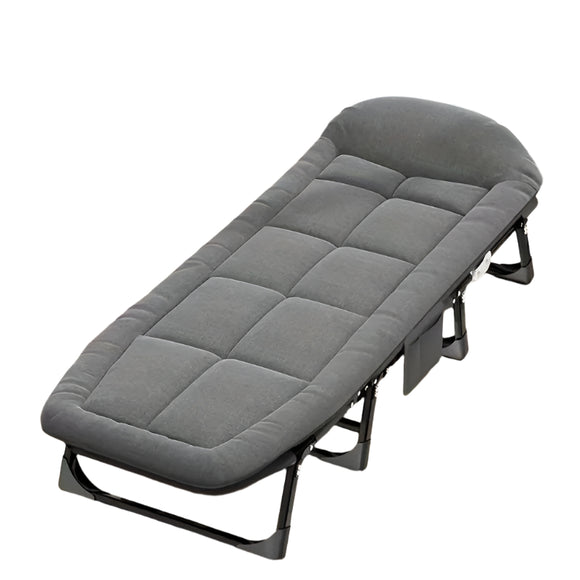 NNETM Foldable Single Sofa Bed Adjustable for Garden