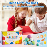 NNETM Surprise Toy Bath Bombs for Kids (15-Pack)