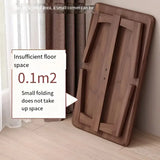 NNETM Foldable Bamboo End Table - 60 x 40 x 26 cm