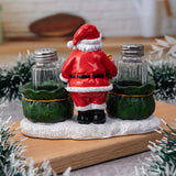 Festive Santa Claus Salt and Pepper Shaker Set Christmas Table Decor