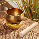 NNETM Harmony Haven: Handcrafted Singing Bowl Set for Yoga, Meditation, and Healing