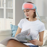 NNETM USB Rechargeable 360° Scalp Massager with Heat & Air Compression(Blue)